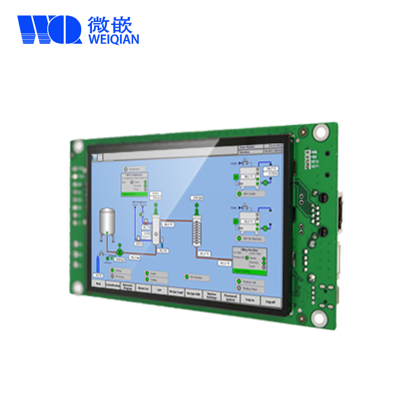 4.3寸WinCE工业触摸一体机模组 无壳工业平板电脑 小型工控板